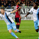 Felipe Caicedo of Lazio celebrates his goal 1-2 with teammate during the Serie A match between Cagliari Calcio and SS Lazio at Sardegna Arena on December 16, 2019 in Cagliari, Italy.